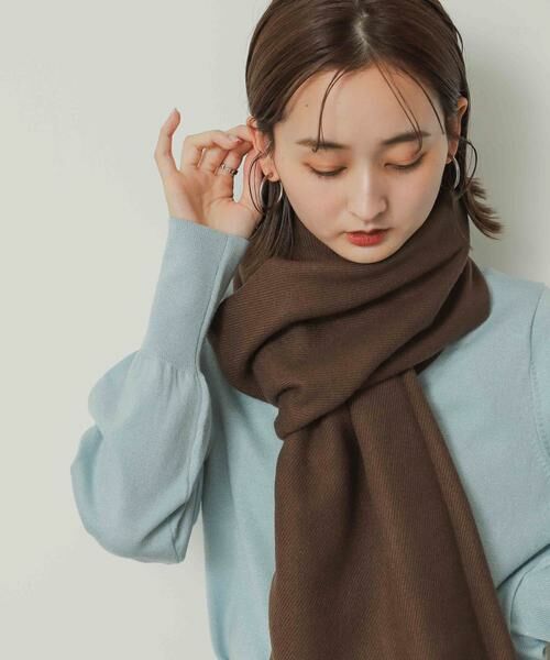 SENSE OF PLACE by URBAN RESEARCH / センスオブプレイス バイ アーバンリサーチ マフラー・ショール・スヌード・ストール | 『ユニセックス』無地ストール | 詳細7