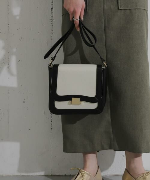 SENSE OF PLACE by URBAN RESEARCH / センスオブプレイス バイ アーバンリサーチ ショルダーバッグ | バイカラーショルダーバッグ | 詳細3