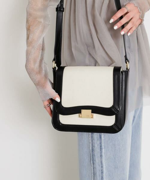 SENSE OF PLACE by URBAN RESEARCH / センスオブプレイス バイ アーバンリサーチ ショルダーバッグ | バイカラーショルダーバッグ | 詳細6