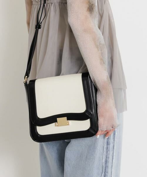 SENSE OF PLACE by URBAN RESEARCH / センスオブプレイス バイ アーバンリサーチ ショルダーバッグ | バイカラーショルダーバッグ | 詳細7