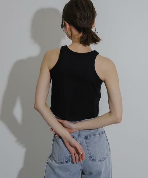 SENSE OF PLACE by URBAN RESEARCH / センスオブプレイス バイ アーバンリサーチ タンクトップ | カップインクロップドロゴタンクトップ | 詳細4