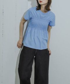 SENSE OF PLACE by URBAN RESEARCH / センスオブプレイス バイ アーバンリサーチ Tシャツ | シャーリングカットトップ