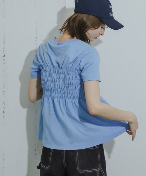 SENSE OF PLACE by URBAN RESEARCH / センスオブプレイス バイ アーバンリサーチ Tシャツ | シャーリングカットトップ | 詳細3