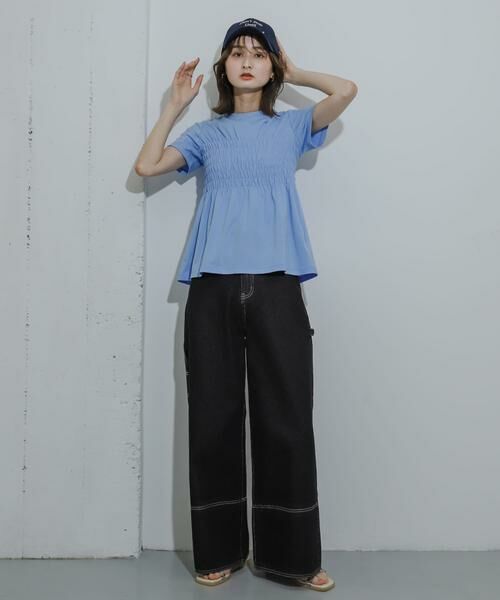 SENSE OF PLACE by URBAN RESEARCH / センスオブプレイス バイ アーバンリサーチ Tシャツ | シャーリングカットトップ | 詳細5