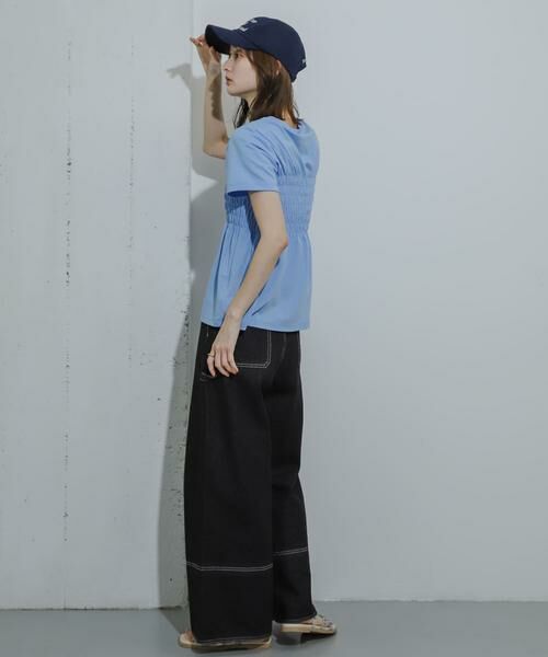 SENSE OF PLACE by URBAN RESEARCH / センスオブプレイス バイ アーバンリサーチ Tシャツ | シャーリングカットトップ | 詳細6