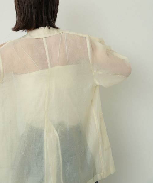 SENSE OF PLACE by URBAN RESEARCH / センスオブプレイス バイ アーバンリサーチ その他アウター | シアーテーラードジャケット | 詳細2