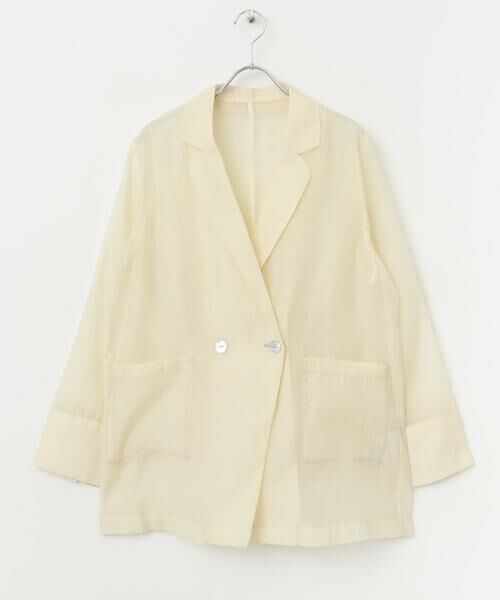 SENSE OF PLACE by URBAN RESEARCH / センスオブプレイス バイ アーバンリサーチ その他アウター | シアーテーラードジャケット | 詳細5