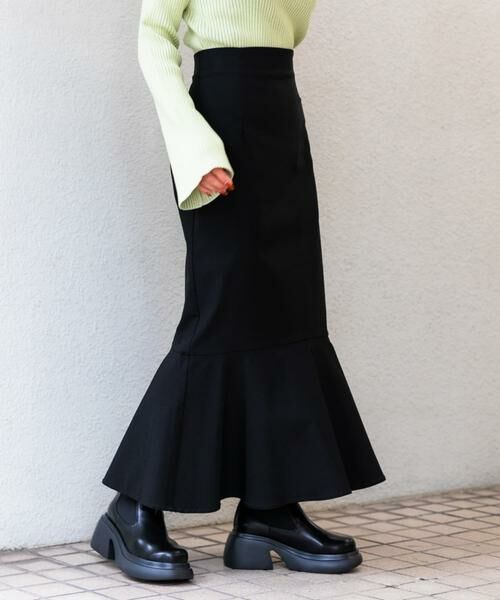 SENSE OF PLACE by URBAN RESEARCH / センスオブプレイス バイ アーバンリサーチ スカート | ストレッチハイウエストマーメイドスカート | 詳細14