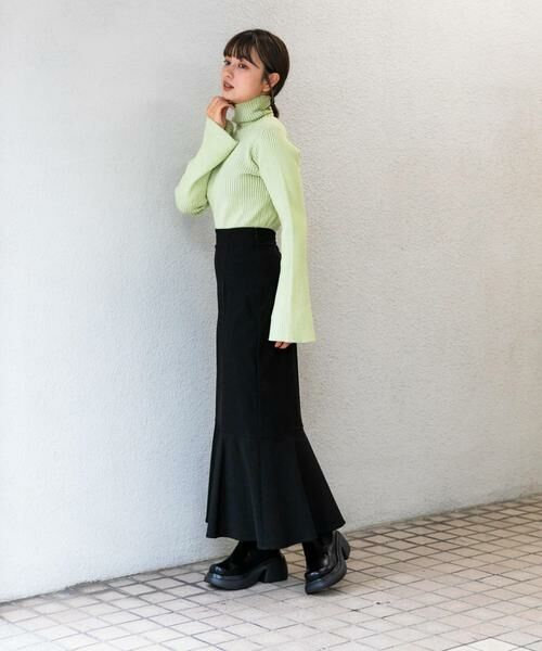 SENSE OF PLACE by URBAN RESEARCH / センスオブプレイス バイ アーバンリサーチ スカート | ストレッチハイウエストマーメイドスカート | 詳細16