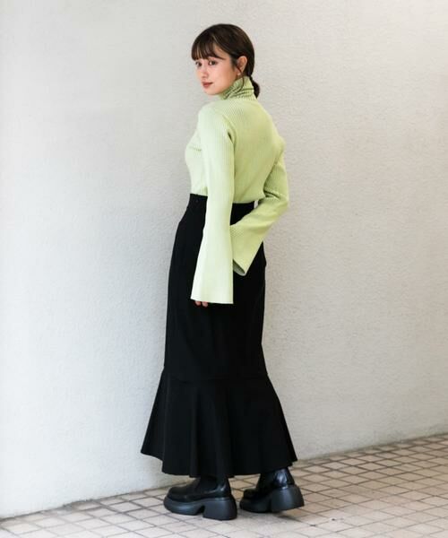 SENSE OF PLACE by URBAN RESEARCH / センスオブプレイス バイ アーバンリサーチ スカート | ストレッチハイウエストマーメイドスカート | 詳細17