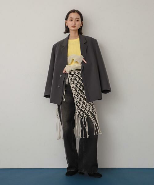 SENSE OF PLACE by URBAN RESEARCH / センスオブプレイス バイ アーバンリサーチ スカート | マクラメマキスカート | 詳細3