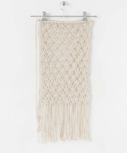 SENSE OF PLACE by URBAN RESEARCH / センスオブプレイス バイ アーバンリサーチ スカート | マクラメマキスカート | 詳細7