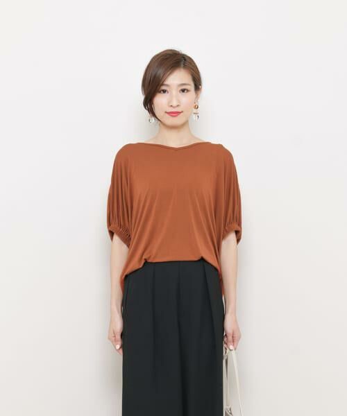 SENSE OF PLACE by URBAN RESEARCH / センスオブプレイス バイ アーバンリサーチ Tシャツ | バックドレープT(ノースリーブ) | 詳細1