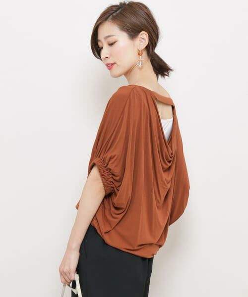 SENSE OF PLACE by URBAN RESEARCH / センスオブプレイス バイ アーバンリサーチ Tシャツ | バックドレープT(ノースリーブ) | 詳細3