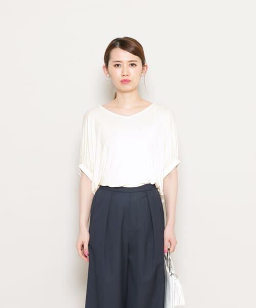 SENSE OF PLACE by URBAN RESEARCH / センスオブプレイス バイ アーバンリサーチ Tシャツ | バックドレープT(ノースリーブ) | 詳細6