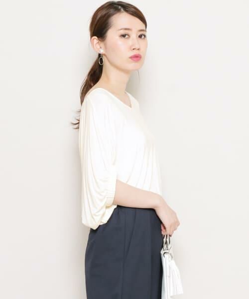 SENSE OF PLACE by URBAN RESEARCH / センスオブプレイス バイ アーバンリサーチ Tシャツ | バックドレープT(ノースリーブ) | 詳細7