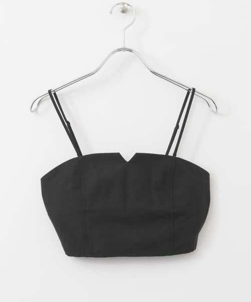 SENSE OF PLACE by URBAN RESEARCH / センスオブプレイス バイ アーバンリサーチ Tシャツ | ビスチェ（ブラック）