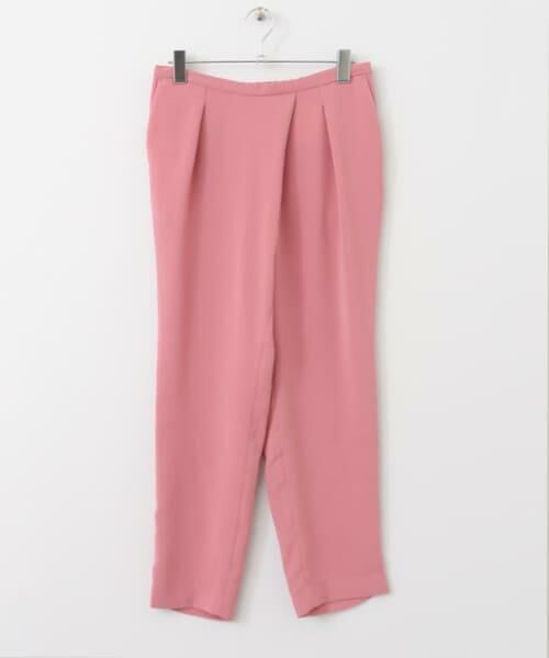 SENSE OF PLACE by URBAN RESEARCH / センスオブプレイス バイ アーバンリサーチ その他パンツ | キャロットテーパードパンツ（ピンク）
