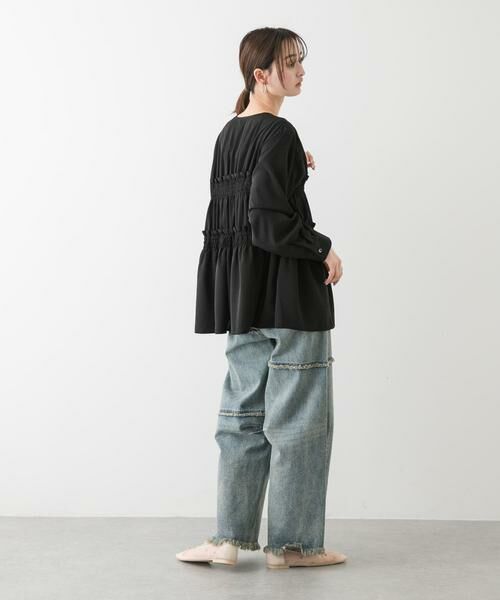 SENSE OF PLACE by URBAN RESEARCH / センスオブプレイス バイ アーバンリサーチ シャツ・ブラウス | ギャザーリボンチュニックブラウス | 詳細7