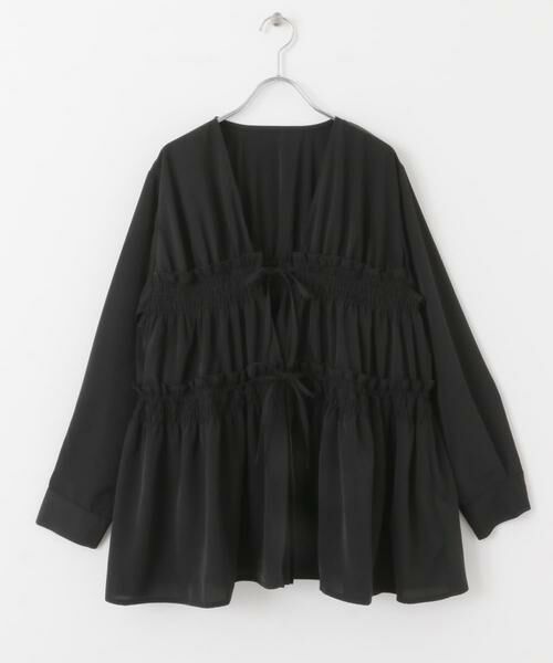 SENSE OF PLACE by URBAN RESEARCH / センスオブプレイス バイ アーバンリサーチ シャツ・ブラウス | ギャザーリボンチュニックブラウス | 詳細8