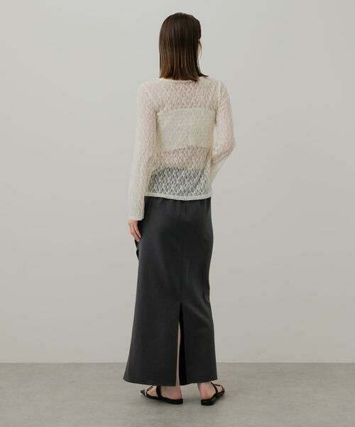 SENSE OF PLACE by URBAN RESEARCH / センスオブプレイス バイ アーバンリサーチ カーディガン・ボレロ | ボートネックレースカーディガン | 詳細6