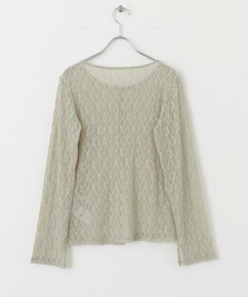 SENSE OF PLACE by URBAN RESEARCH / センスオブプレイス バイ アーバンリサーチ カーディガン・ボレロ | ボートネックレースカーディガン | 詳細23