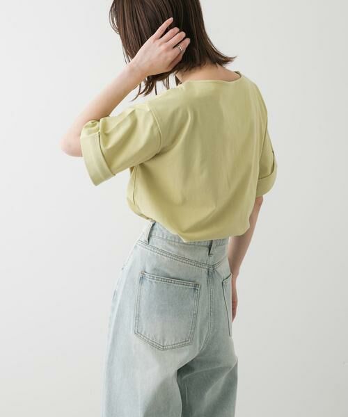 SENSE OF PLACE by URBAN RESEARCH / センスオブプレイス バイ アーバンリサーチ Tシャツ | 『UR TECH』ロールスリーブTシャツ(半袖) | 詳細4