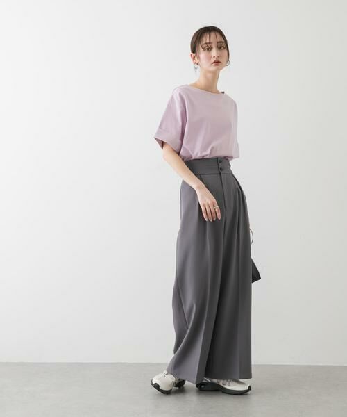 SENSE OF PLACE by URBAN RESEARCH / センスオブプレイス バイ アーバンリサーチ Tシャツ | 『UR TECH』ロールスリーブTシャツ(半袖) | 詳細14