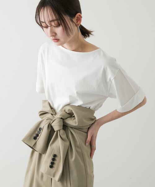 SENSE OF PLACE by URBAN RESEARCH / センスオブプレイス バイ アーバンリサーチ Tシャツ | 『UR TECH』ロールスリーブTシャツ(半袖) | 詳細22