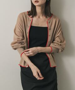 SENSE OF PLACE by URBAN RESEARCH / センスオブプレイス バイ アーバンリサーチ ニット・セーター | シアーボリュームスリーブカーディガン