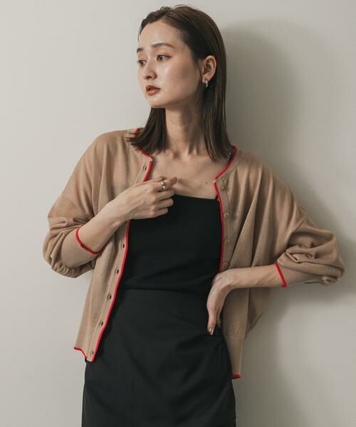 SENSE OF PLACE by URBAN RESEARCH / センスオブプレイス バイ アーバンリサーチ ニット・セーター | シアーボリュームスリーブカーディガン | 詳細10