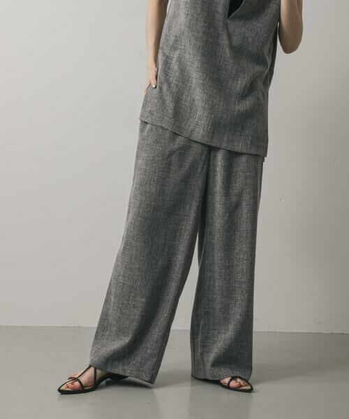 SENSE OF PLACE by URBAN RESEARCH / センスオブプレイス バイ アーバンリサーチ その他パンツ | ツイードワイドイージーパンツ | 詳細12