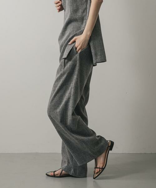 SENSE OF PLACE by URBAN RESEARCH / センスオブプレイス バイ アーバンリサーチ その他パンツ | ツイードワイドイージーパンツ | 詳細13