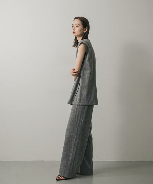 SENSE OF PLACE by URBAN RESEARCH / センスオブプレイス バイ アーバンリサーチ その他パンツ | ツイードワイドイージーパンツ | 詳細16