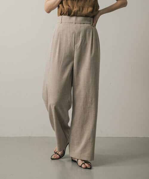 SENSE OF PLACE by URBAN RESEARCH / センスオブプレイス バイ アーバンリサーチ その他パンツ | ツイードワイドイージーパンツ | 詳細20