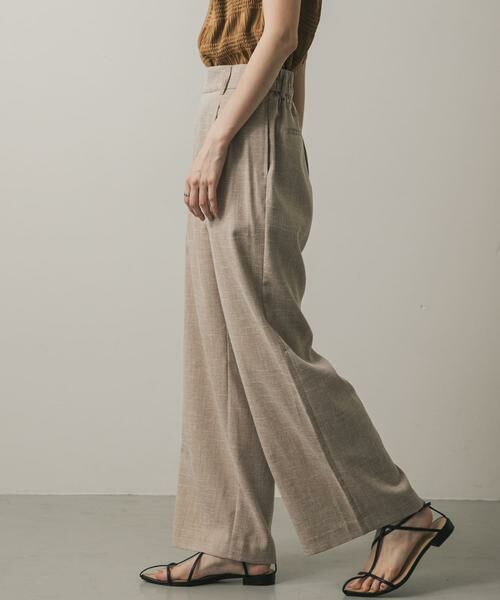 SENSE OF PLACE by URBAN RESEARCH / センスオブプレイス バイ アーバンリサーチ その他パンツ | ツイードワイドイージーパンツ | 詳細21