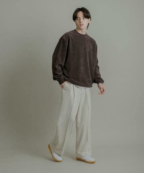 SENSE OF PLACE by URBAN RESEARCH / センスオブプレイス バイ アーバンリサーチ ニット・セーター | ニットフリースクルーネックプルオーバー | 詳細5