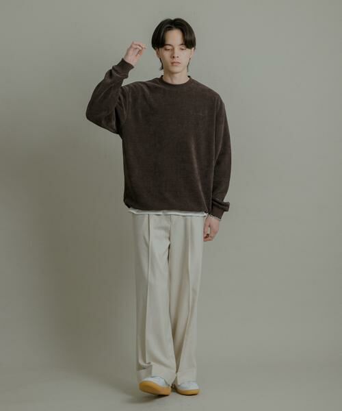 SENSE OF PLACE by URBAN RESEARCH / センスオブプレイス バイ アーバンリサーチ ニット・セーター | ニットフリースクルーネックプルオーバー | 詳細6