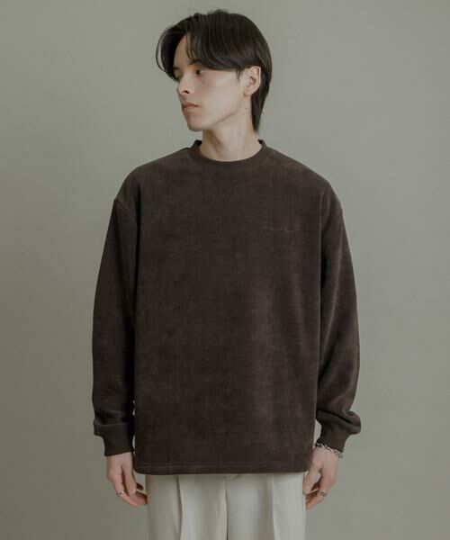 SENSE OF PLACE by URBAN RESEARCH / センスオブプレイス バイ アーバンリサーチ ニット・セーター | ニットフリースクルーネックプルオーバー | 詳細7