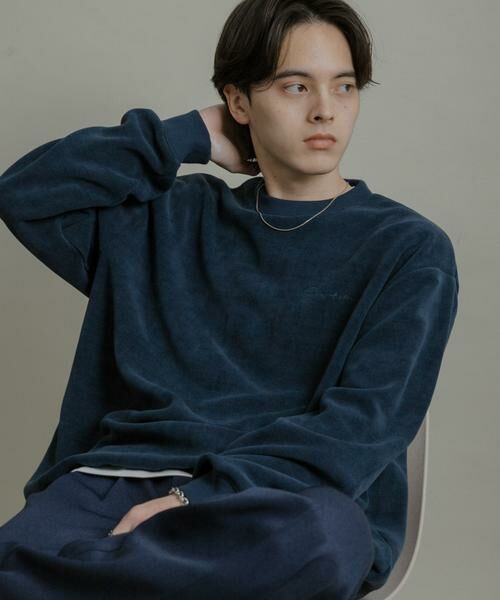 SENSE OF PLACE by URBAN RESEARCH / センスオブプレイス バイ アーバンリサーチ ニット・セーター | ニットフリースクルーネックプルオーバー | 詳細13