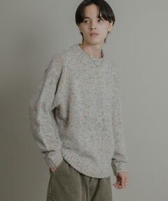 SENSE OF PLACE by URBAN RESEARCH / センスオブプレイス バイ アーバンリサーチ ニット・セーター | 『洗濯可』カラーネップニットプルオーバー