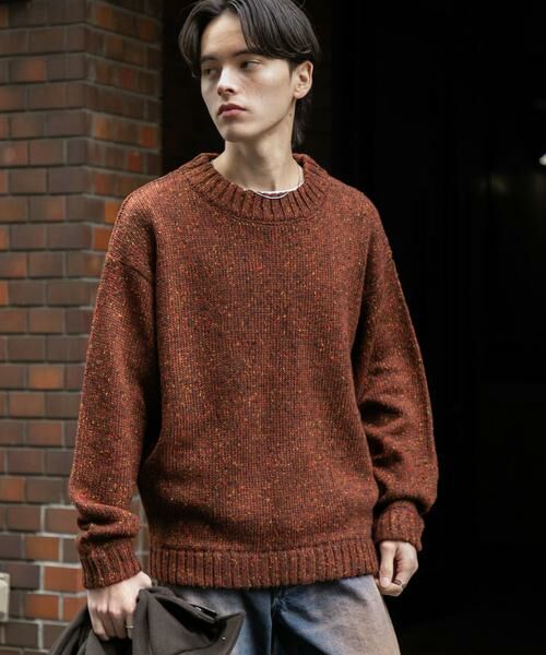 SENSE OF PLACE by URBAN RESEARCH / センスオブプレイス バイ アーバンリサーチ ニット・セーター | 『洗濯可』カラーネップニットプルオーバー | 詳細2