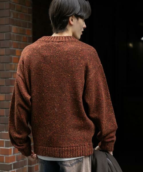 SENSE OF PLACE by URBAN RESEARCH / センスオブプレイス バイ アーバンリサーチ ニット・セーター | 『洗濯可』カラーネップニットプルオーバー | 詳細4
