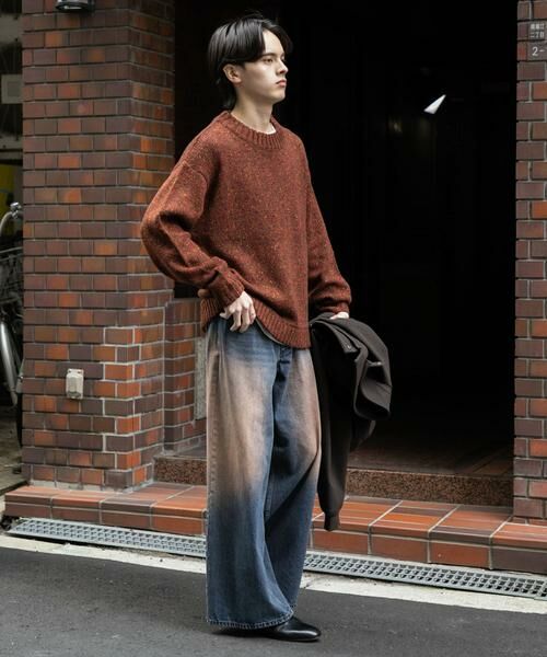 SENSE OF PLACE by URBAN RESEARCH / センスオブプレイス バイ アーバンリサーチ ニット・セーター | 『洗濯可』カラーネップニットプルオーバー | 詳細5