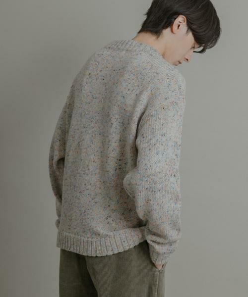 SENSE OF PLACE by URBAN RESEARCH / センスオブプレイス バイ アーバンリサーチ ニット・セーター | 『洗濯可』カラーネップニットプルオーバー | 詳細13