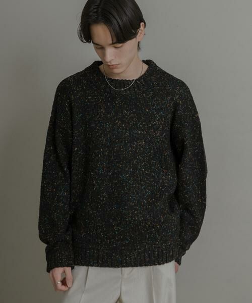 SENSE OF PLACE by URBAN RESEARCH / センスオブプレイス バイ アーバンリサーチ ニット・セーター | 『洗濯可』カラーネップニットプルオーバー | 詳細25