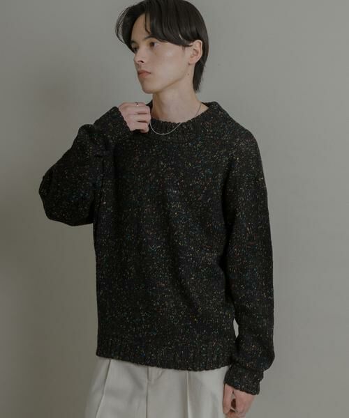 SENSE OF PLACE by URBAN RESEARCH / センスオブプレイス バイ アーバンリサーチ ニット・セーター | 『洗濯可』カラーネップニットプルオーバー | 詳細26