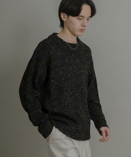 SENSE OF PLACE by URBAN RESEARCH / センスオブプレイス バイ アーバンリサーチ ニット・セーター | 『洗濯可』カラーネップニットプルオーバー | 詳細27