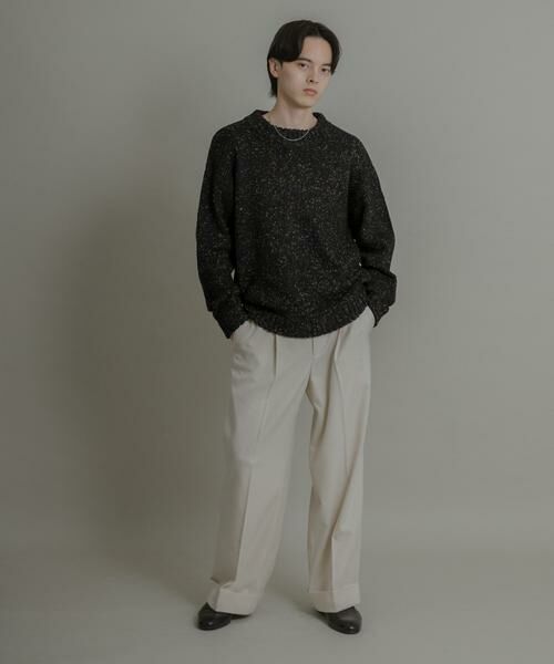 SENSE OF PLACE by URBAN RESEARCH / センスオブプレイス バイ アーバンリサーチ ニット・セーター | 『洗濯可』カラーネップニットプルオーバー | 詳細29