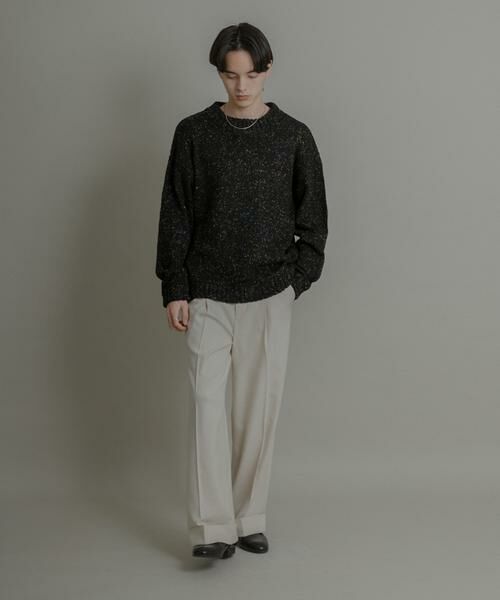 SENSE OF PLACE by URBAN RESEARCH / センスオブプレイス バイ アーバンリサーチ ニット・セーター | 『洗濯可』カラーネップニットプルオーバー | 詳細30